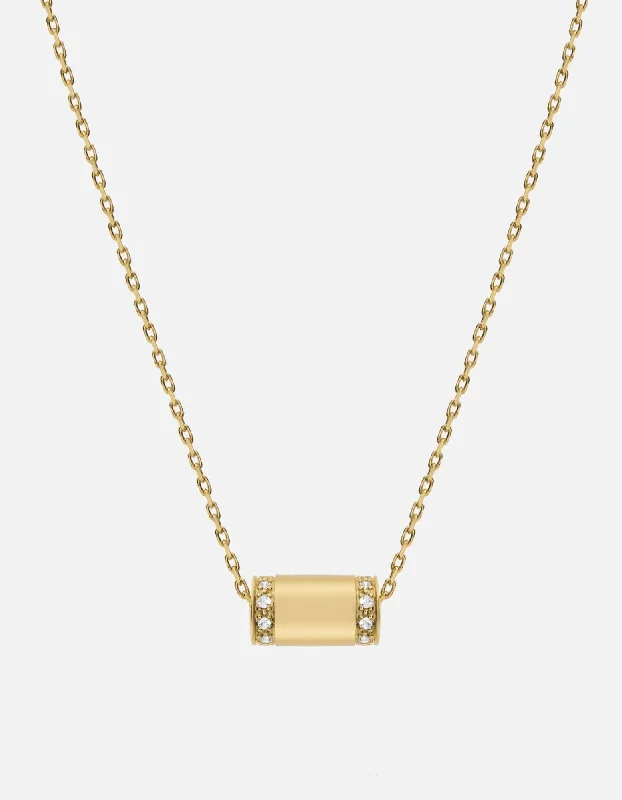 Enamel - Coated Women's Rings in Bright, Bold ColorsPillar Necklace, Gold Vermeil/Sapphire Enamel - Coated Women's Rings in Bright, Bold ColorsPillar Necklace, Gold Vermeil/Sapphire