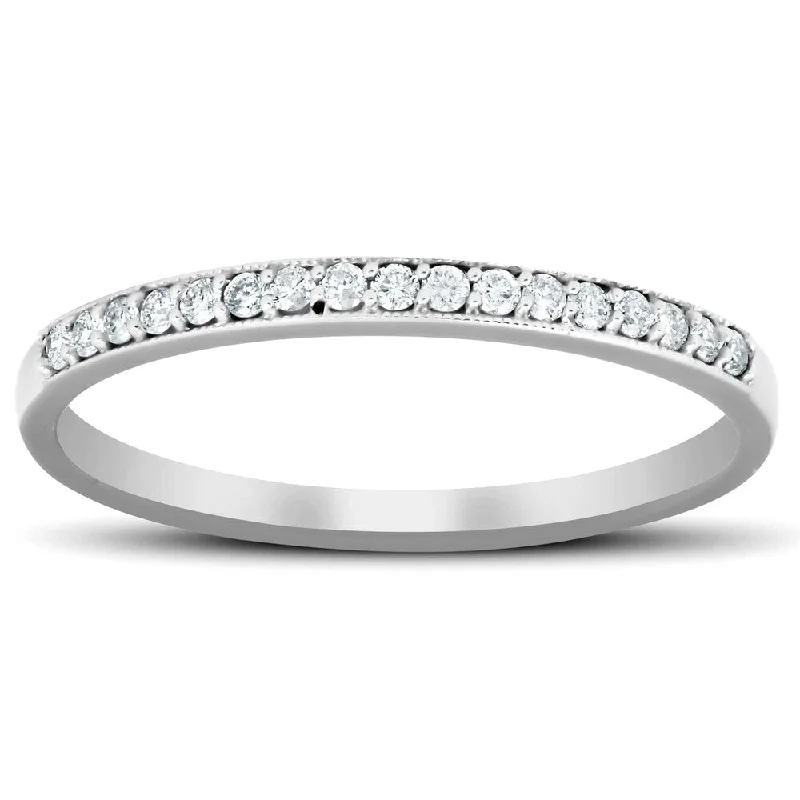 Heart - Shaped Women's Diamond Rings in Rose Gold for a Romantic and Symbolic Gift1/5 Ct Diamond Wedding Ring 14k White Gold Stackable Anniverary Band Heart - Shaped Women's Diamond Rings in Rose Gold for a Romantic and Symbolic Gift1/5 Ct Diamond Wedding Ring 14k White Gold Stackable Anniverary Band