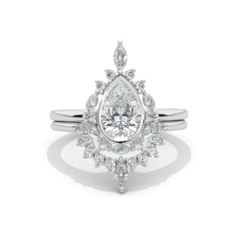 Men's Agate Engagement Rings in Sterling Silver with a Mosaic - Style Inlay14K White Gold 1.9 Carat Pear Moissanite Halo Engagement Ring Eternity Ring Set Men's Agate Engagement Rings in Sterling Silver with a Mosaic - Style Inlay14K White Gold 1.9 Carat Pear Moissanite Halo Engagement Ring Eternity Ring Set