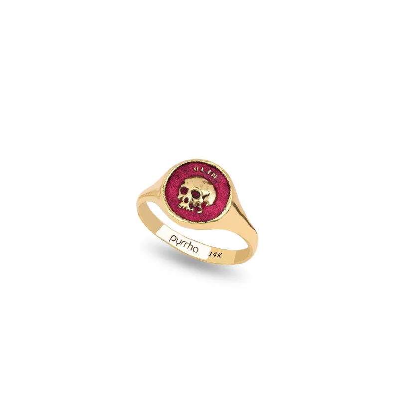 Adjustable Ring Sizes for Women's Rings in Stainless SteelWhat Once Was 14K Gold Signet Ring - True Colors