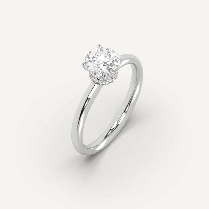 Men's Sapphire Engagement Rings in 18K White Gold with Pave Diamond Accents1 carat Round Cut Diamond Ring Men's Sapphire Engagement Rings in 18K White Gold with Pave Diamond Accents1 carat Round Cut Diamond Ring
