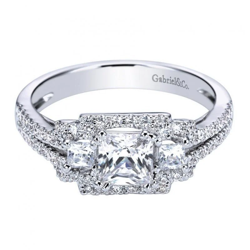Men's Garnet Engagement Rings in 18K Gold Vermeil with Intricate Engraved Details3-Stone Princess Cut Pave Frame Diamond Ring .84Cttw 14K Gold Men's Garnet Engagement Rings in 18K Gold Vermeil with Intricate Engraved Details3-Stone Princess Cut Pave Frame Diamond Ring .84Cttw 14K Gold
