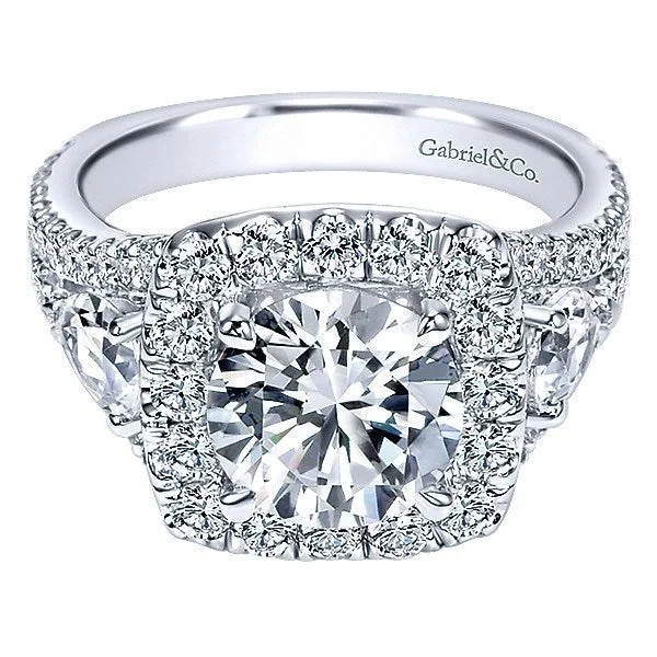 Men's Tanzanite Engagement Rings in Palladium with a Three - Stone ArrangementPear Shape Split Shank Diamond Ring 1.93 Cttw 327A Men's Tanzanite Engagement Rings in Palladium with a Three - Stone ArrangementPear Shape Split Shank Diamond Ring 1.93 Cttw 327A