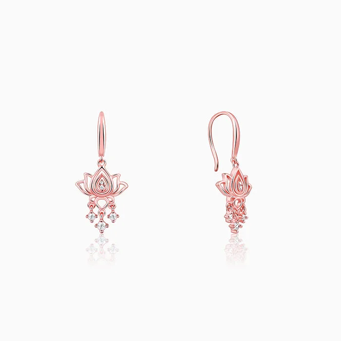 Hoop earrings for womenRose Gold Ramaniya Komal Earrings