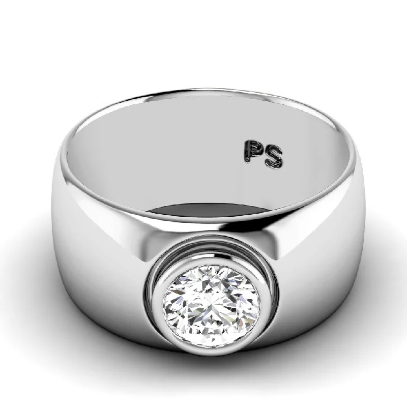 Men's silicone fitness rings for active lifestyles0.70 CT Round Cut Diamonds - Mens Wedding Band Men's silicone fitness rings for active lifestyles0.70 CT Round Cut Diamonds - Mens Wedding Band