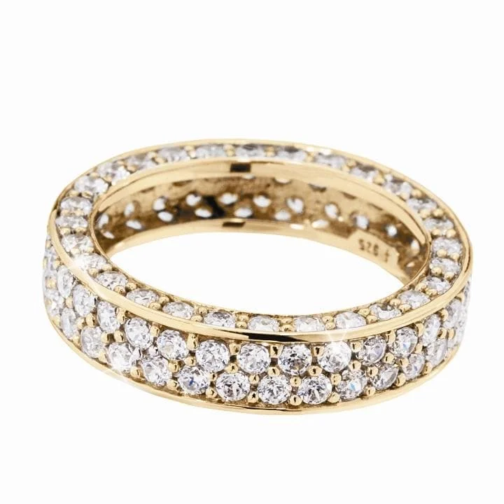 Women's Rings with Birthstones for a Personalized TouchGold Florence Eternity Ring Women's Rings with Birthstones for a Personalized TouchGold Florence Eternity Ring