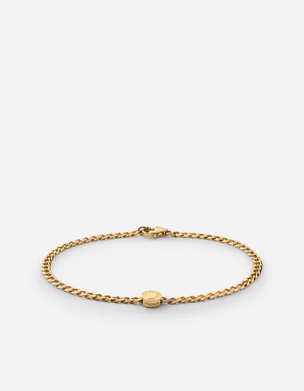 Women's Rings with Hidden Compartments for Secret KeepsakesEmpire Chain Bracelet, Gold Vermeil Women's Rings with Hidden Compartments for Secret KeepsakesEmpire Chain Bracelet, Gold Vermeil
