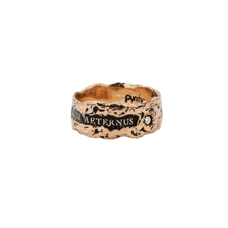 Silicone Women's Rings for a Comfortable and Durable OptionEternal Love Wide 14K Gold Diamond Set Textured Band Ring Silicone Women's Rings for a Comfortable and Durable OptionEternal Love Wide 14K Gold Diamond Set Textured Band Ring