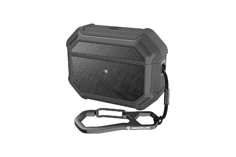 Men's citrine - studded rings for a sunny yellow shadeGroove Case Gun Metal/Black Aluminum for AirPods Pro Men's citrine - studded rings for a sunny yellow shadeGroove Case Gun Metal/Black Aluminum for AirPods Pro