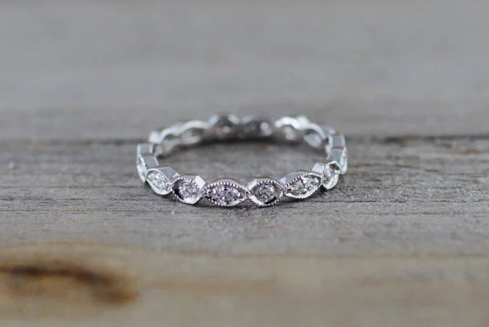 Men's Viking - inspired rings with ancient symbols14k White Gold Full Diamond Eternity All Around Vintage Milgrain Etch Etching Ring Antique Half Eternity Filigree Dainty Band Art Deco Men's Viking - inspired rings with ancient symbols14k White Gold Full Diamond Eternity All Around Vintage Milgrain Etch Etching Ring Antique Half Eternity Filigree Dainty Band Art Deco