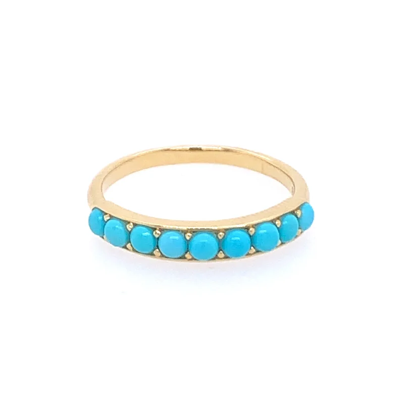 Halo diamond engagement ring in 18K white gold with a center oval - cut stoneTurquoise Band in Yellow Gold Halo diamond engagement ring in 18K white gold with a center oval - cut stoneTurquoise Band in Yellow Gold