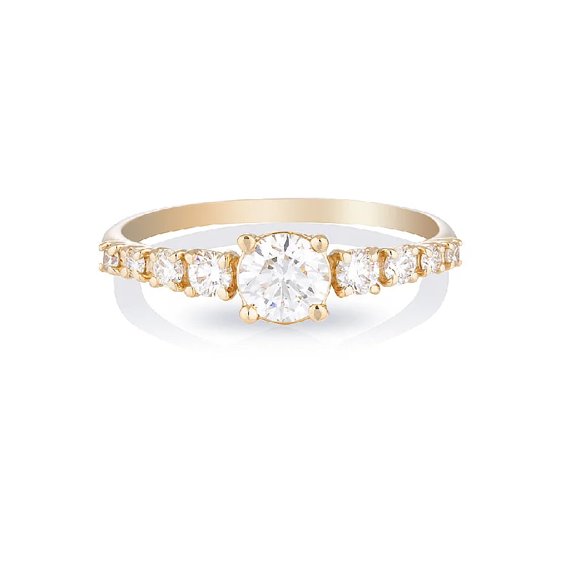 Cluster - Style Women's Diamond Rings with Multiple Small Diamonds Arranged in a Stunning PatternMaya large II | diamonds Cluster - Style Women's Diamond Rings with Multiple Small Diamonds Arranged in a Stunning PatternMaya large II | diamonds