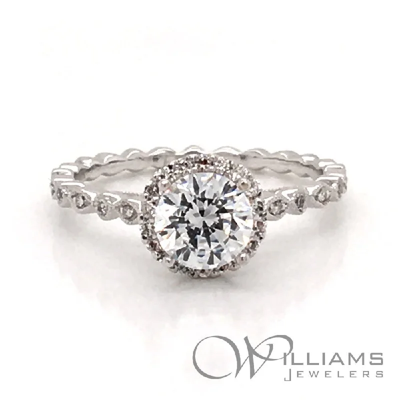 Men's Turquoise Engagement Rings in 925 Silver with a Southwestern - Inspired BandWilliams Signature 14 Karat Diamond Engagement Ring