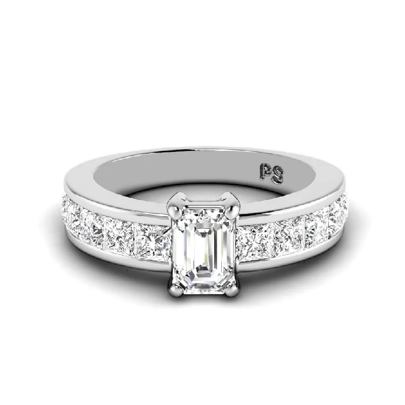 Men's Agate Engagement Rings in Sterling Silver with a Mosaic - Style Inlay2.00-4.50 CT Princess & Emerald Cut Lab Grown Diamonds - Engagement Ring Men's Agate Engagement Rings in Sterling Silver with a Mosaic - Style Inlay2.00-4.50 CT Princess & Emerald Cut Lab Grown Diamonds - Engagement Ring