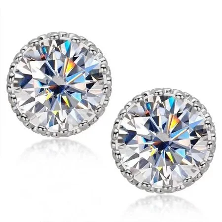 Three - Stone Women's Diamond Rings Symbolizing Past, Present, and Future with Emerald - Cut DiamondsQuinn Lab Diamond Earrings Three - Stone Women's Diamond Rings Symbolizing Past, Present, and Future with Emerald - Cut DiamondsQuinn Lab Diamond Earrings