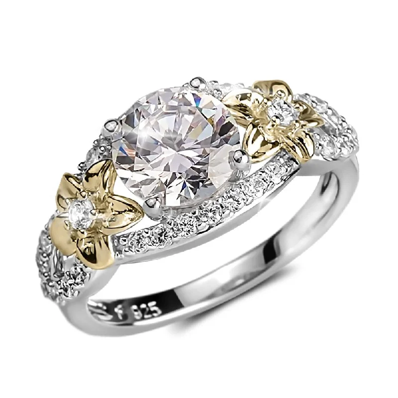 Enamel - Coated Women's Rings in Bright, Bold ColorsFloria Ring