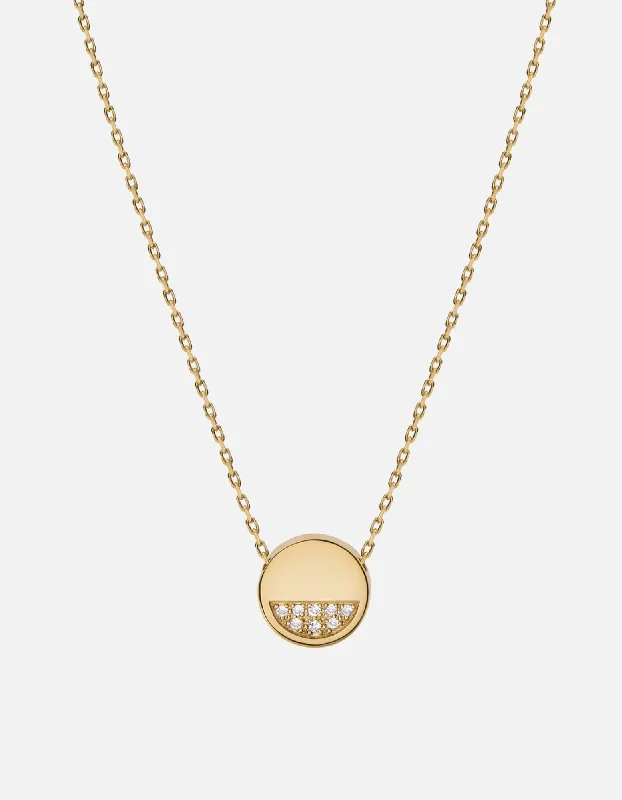 Diamond - Encrusted Women's Rings for Special Occasions in 18K GoldCircuit Necklace, Gold Vermeil/Sapphire Diamond - Encrusted Women's Rings for Special Occasions in 18K GoldCircuit Necklace, Gold Vermeil/Sapphire