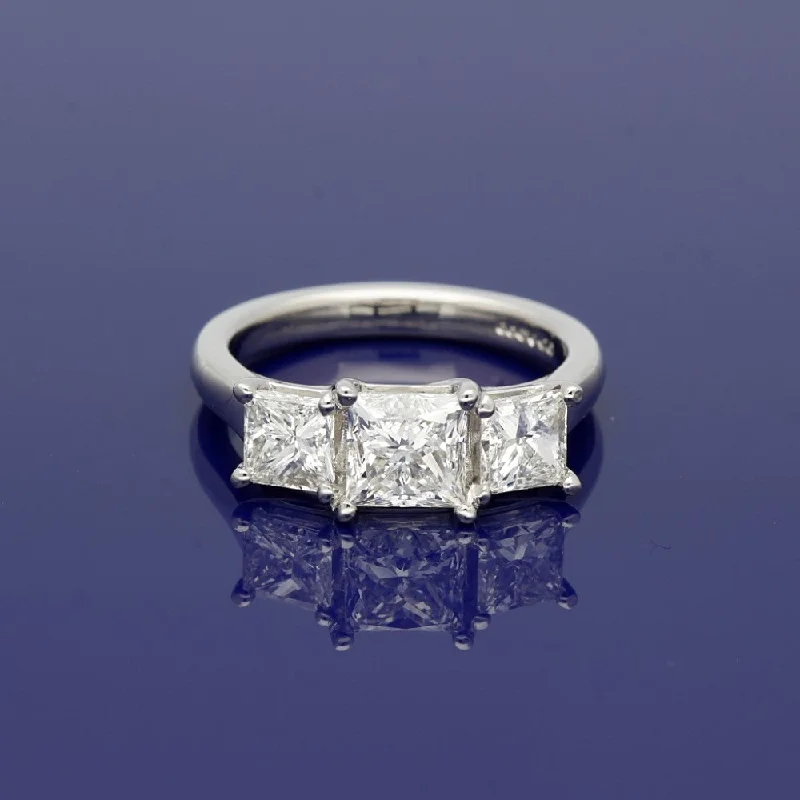 Men's Citrine Engagement Rings in Stainless Steel with a Stackable Band DesignPlatinum 2.93ct Princess Cut Diamond Trilogy Ring Men's Citrine Engagement Rings in Stainless Steel with a Stackable Band DesignPlatinum 2.93ct Princess Cut Diamond Trilogy Ring