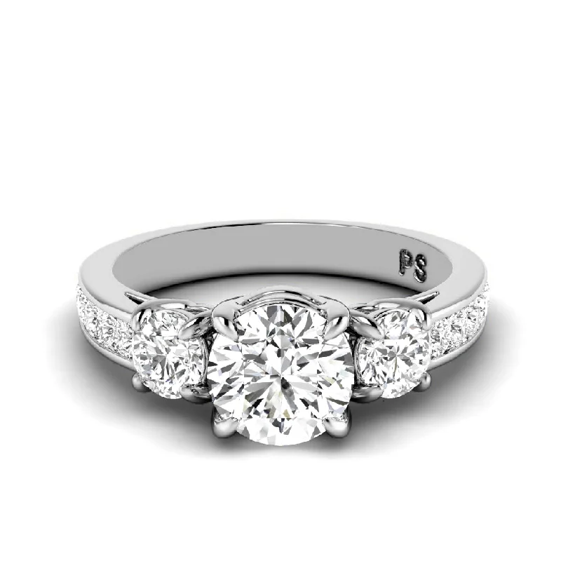 Men's Agate Engagement Rings in Sterling Silver with a Mosaic - Style Inlay1.25-3.75 CT Round Cut Lab Grown Diamonds - Engagement Ring Men's Agate Engagement Rings in Sterling Silver with a Mosaic - Style Inlay1.25-3.75 CT Round Cut Lab Grown Diamonds - Engagement Ring