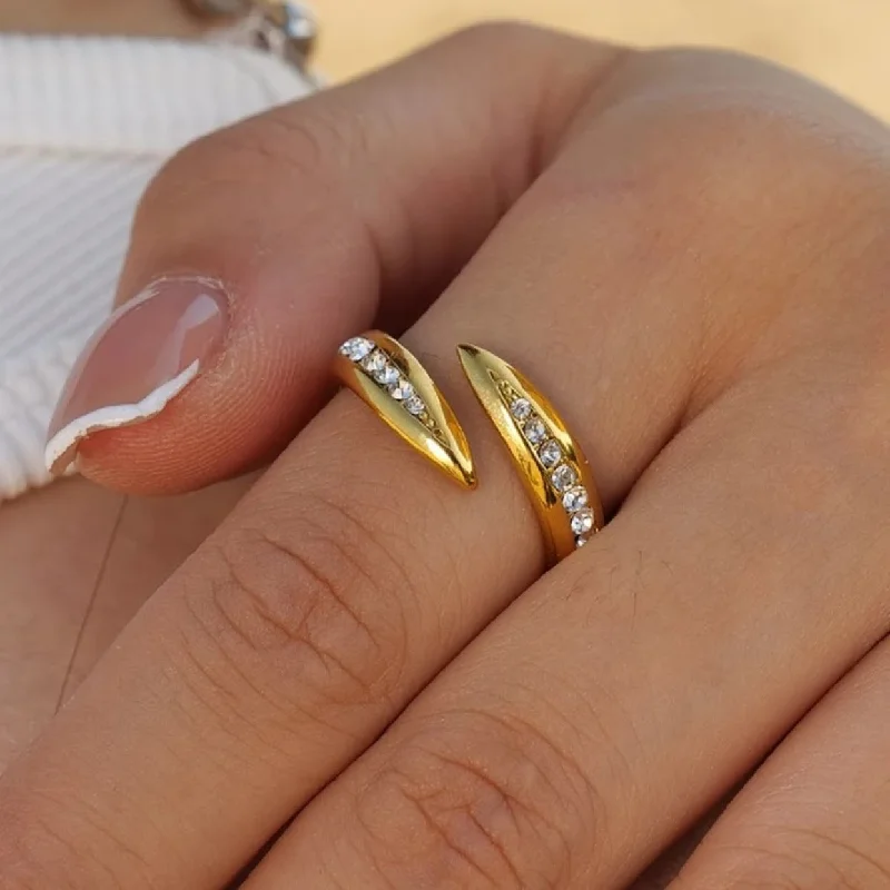 Enamel - Coated Women's Rings in Bright, Bold ColorsHUG THE STARS - WATERPROOF GOLD RING Enamel - Coated Women's Rings in Bright, Bold ColorsHUG THE STARS - WATERPROOF GOLD RING