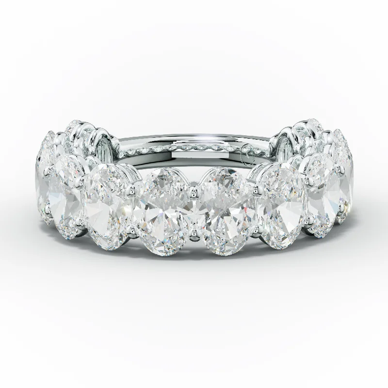 Anniversary rings with birthstones of both partners6.0 Carat Oval Diamond Anniversary Band Anniversary rings with birthstones of both partners6.0 Carat Oval Diamond Anniversary Band