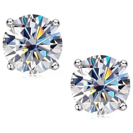 Cushion - Cut Women's Diamond Rings in Platinum with a Soft and Romantic AppearanceThena Diamond Earrings Cushion - Cut Women's Diamond Rings in Platinum with a Soft and Romantic AppearanceThena Diamond Earrings
