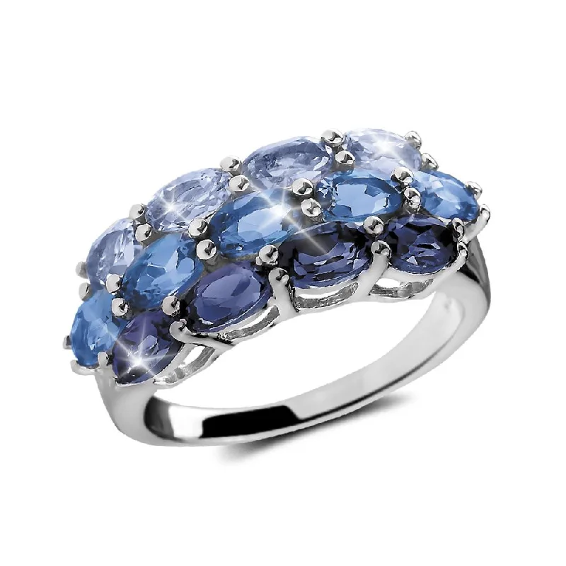 Women's Rings with Hidden Compartments for Secret KeepsakesTopaz Dream Ring