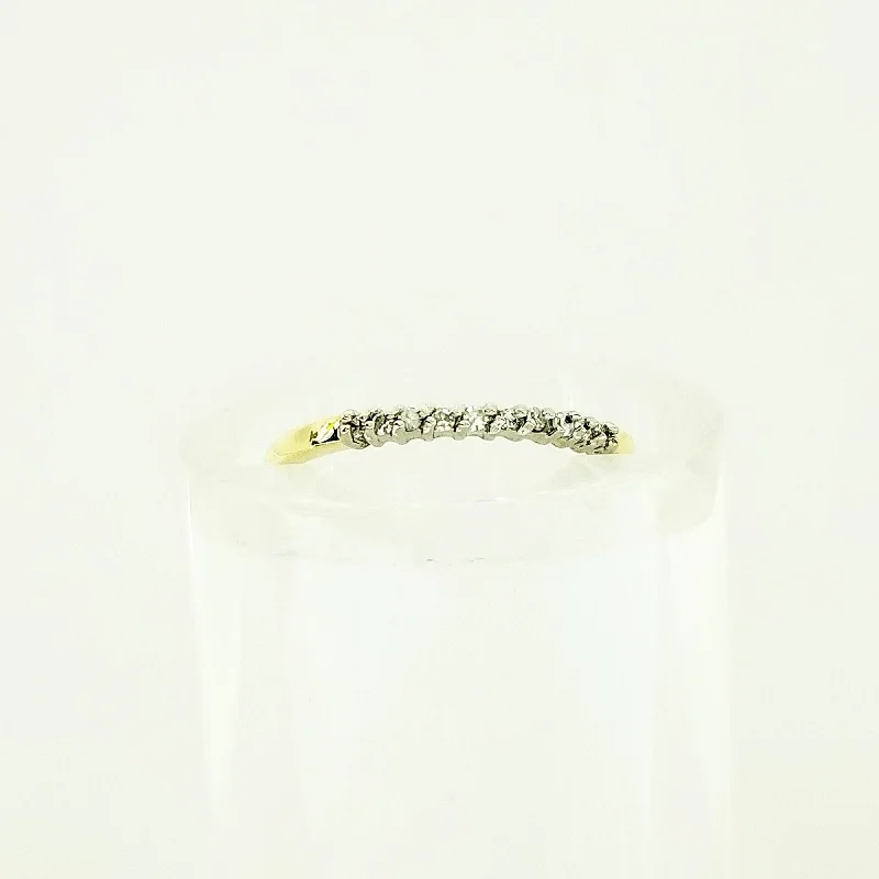 Women's Rings with Hidden Compartments for Secret KeepsakesYellow Gold Diamond Half-Eternity Ring Women's Rings with Hidden Compartments for Secret KeepsakesYellow Gold Diamond Half-Eternity Ring