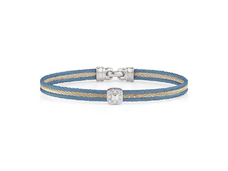 Men's Aquamarine Engagement Rings in 9K Gold with a Bezel - Set StoneAlor Classic Stackable Single Square Station Diamond Bracelet Men's Aquamarine Engagement Rings in 9K Gold with a Bezel - Set StoneAlor Classic Stackable Single Square Station Diamond Bracelet
