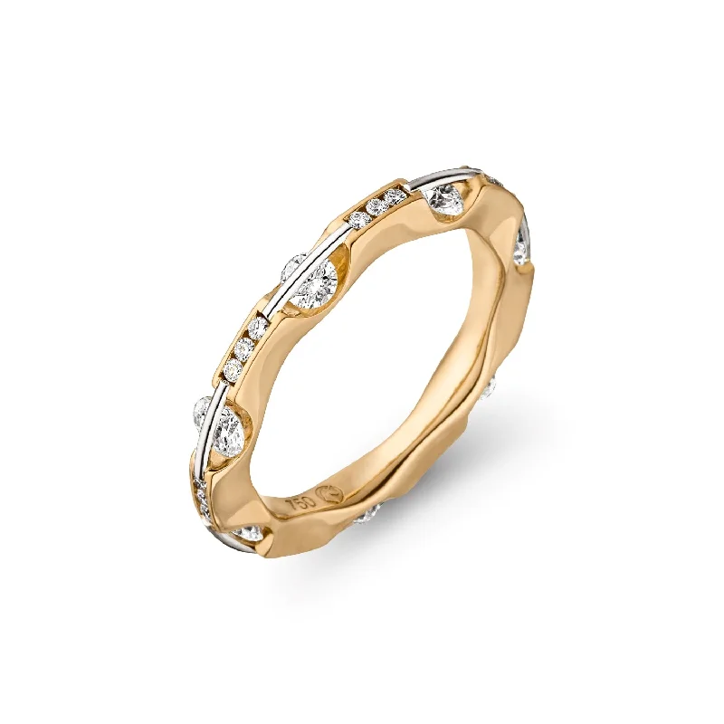 Women's Diamond Rings with Amethyst and Diamond Combinations for a Purple - Hued EleganceLiberté Diamond Eternity Ring Women's Diamond Rings with Amethyst and Diamond Combinations for a Purple - Hued EleganceLiberté Diamond Eternity Ring