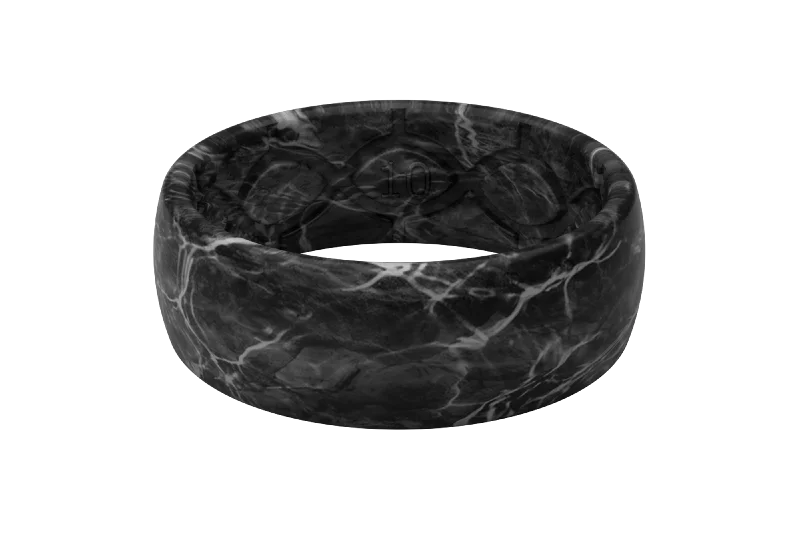 Men's ruby - adorned rings for a bold red colorMossy Oak Elements Agua Blacktip Camo Ring