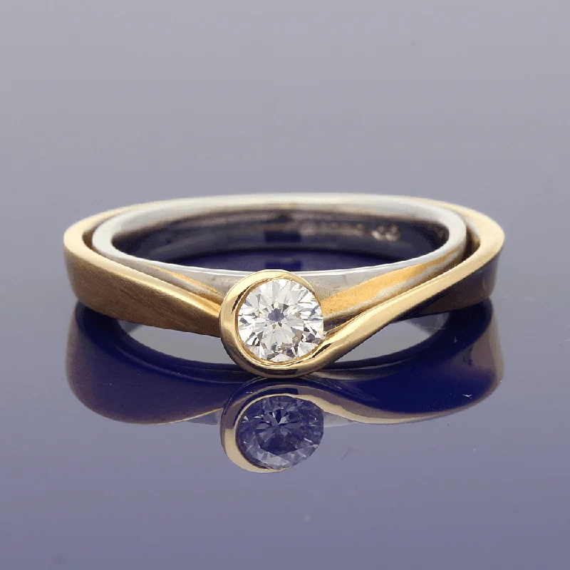 Men's Alexandrite Engagement Rings in Platinum with a Hidden Halo of Diamonds18ct Rose & White Gold Contempory 0.32ct Certificated Diamond Ring Men's Alexandrite Engagement Rings in Platinum with a Hidden Halo of Diamonds18ct Rose & White Gold Contempory 0.32ct Certificated Diamond Ring