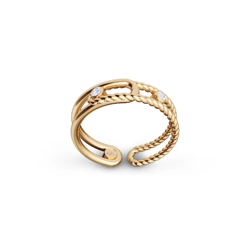 Topaz Gemstone Rings in 10K Gold with a Channel - Set Design for a Contemporary and Durable OptionElements N°9 18K Gold Ring w. Diamonds Topaz Gemstone Rings in 10K Gold with a Channel - Set Design for a Contemporary and Durable OptionElements N°9 18K Gold Ring w. Diamonds