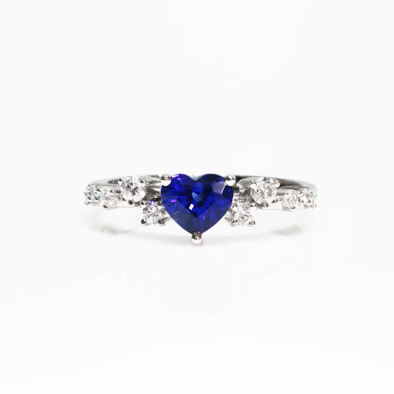 Ruby Gemstone Rings in 14K Yellow Gold with a Solitaire Setting for a Classic and Bold StatementCeleste Sapphire Ruby Gemstone Rings in 14K Yellow Gold with a Solitaire Setting for a Classic and Bold StatementCeleste Sapphire