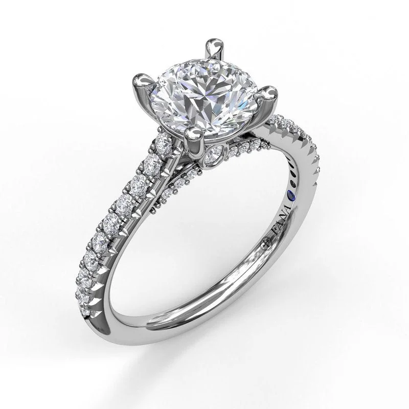 Vintage Cluster Engagement Rings with Antique - Cut Diamonds and Silver FiligreeClassic Diamond Engagement Ring with Beautiful Side Detail Vintage Cluster Engagement Rings with Antique - Cut Diamonds and Silver FiligreeClassic Diamond Engagement Ring with Beautiful Side Detail