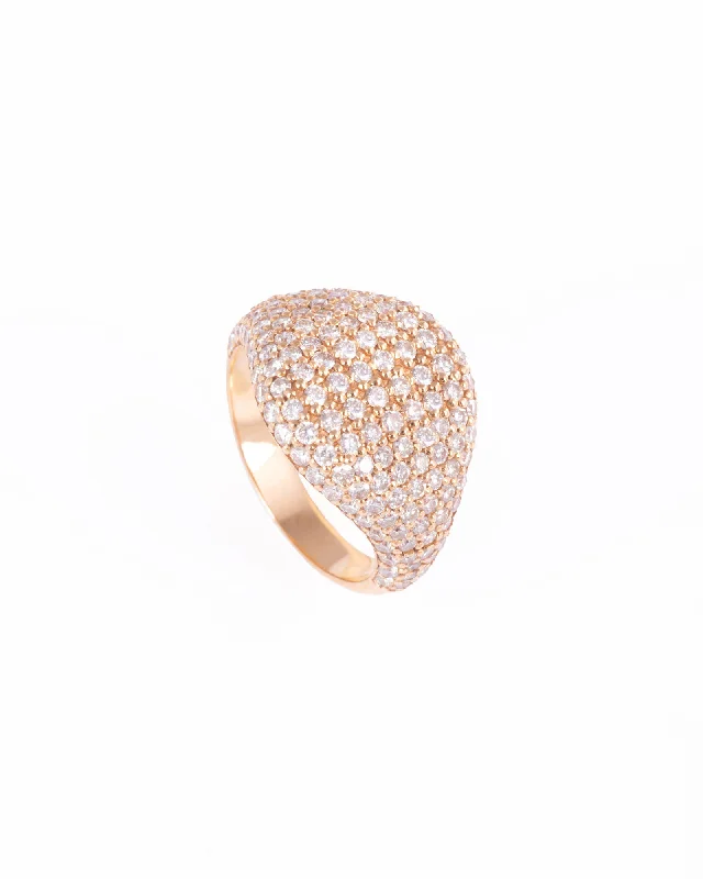 Citrine Gemstone Rings in Stainless Steel with a Stackable Design for a Trendy Everyday WearPinky Full 18K Gold, Whitegold or Rosegold Ring w. Diamonds Citrine Gemstone Rings in Stainless Steel with a Stackable Design for a Trendy Everyday WearPinky Full 18K Gold, Whitegold or Rosegold Ring w. Diamonds