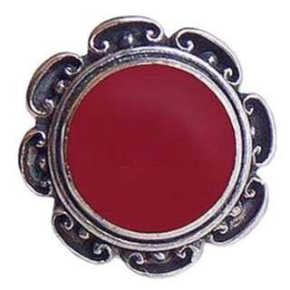 Handmade Sterling Silver 'Lotus Heart of Peace' Carnelian Ring (Indonesia)