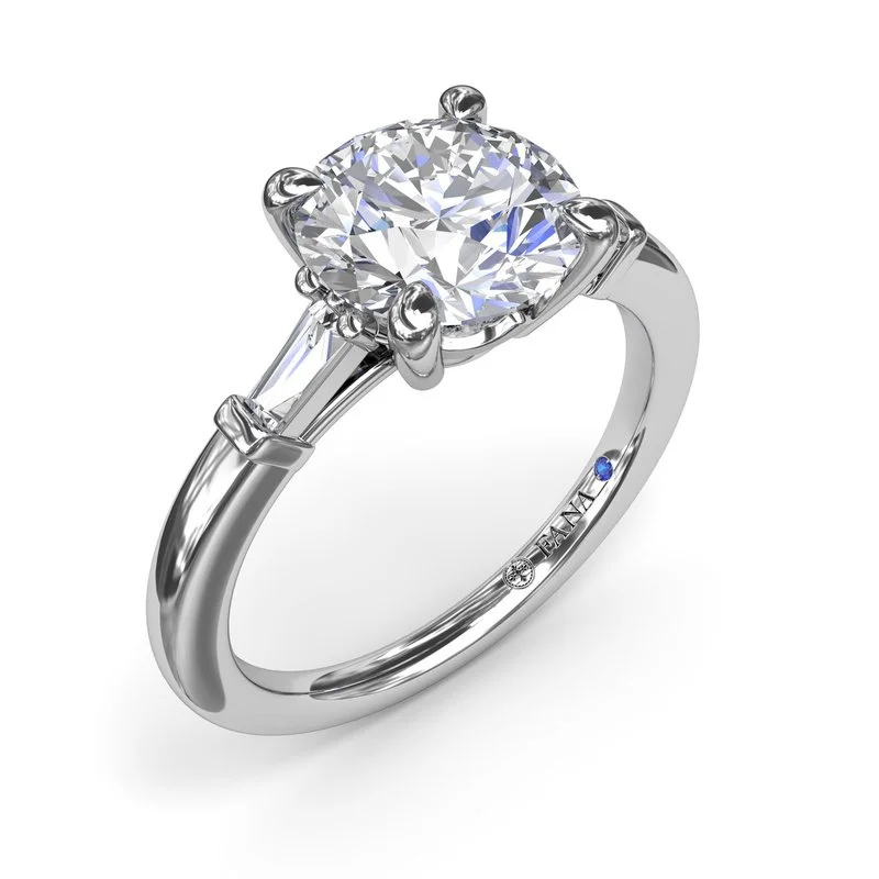 Engagement Rings with Sapphire and Diamond Combinations in a Vintage StyleTapered Baguette Diamond Engagement Ring Engagement Rings with Sapphire and Diamond Combinations in a Vintage StyleTapered Baguette Diamond Engagement Ring