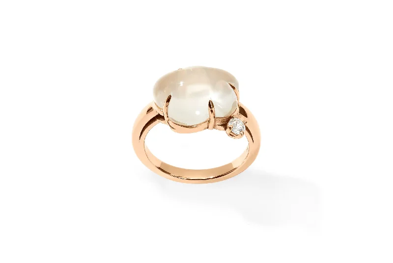 Ruby Gemstone Rings in 14K Yellow Gold with a Solitaire Setting for a Classic and Bold StatementCloud 18K Rosegold Ring w. Milkey Quartz & Diamond Ruby Gemstone Rings in 14K Yellow Gold with a Solitaire Setting for a Classic and Bold StatementCloud 18K Rosegold Ring w. Milkey Quartz & Diamond