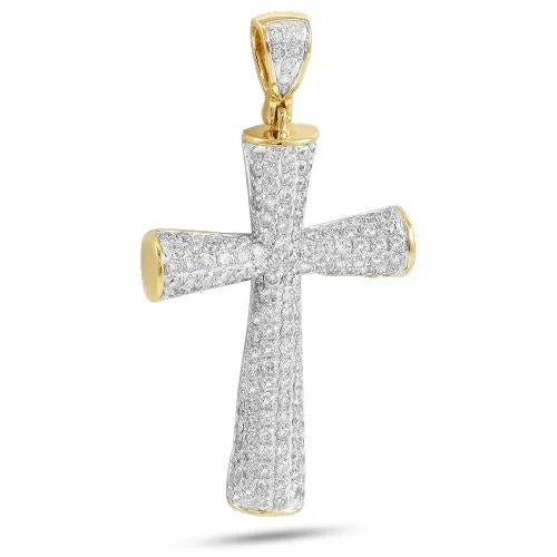 Military - Inspired Dog Tag Pendant with Engraved Service Numbers10KY 2.50CTW DIAMOND ROUNDED CROSS PENDANT Military - Inspired Dog Tag Pendant with Engraved Service Numbers10KY 2.50CTW DIAMOND ROUNDED CROSS PENDANT