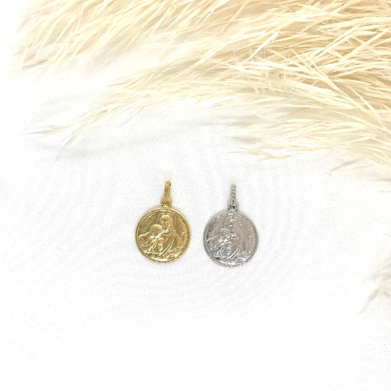 Mother - of - Pearl Inlaid Seahorse Pendant for Beach LoversEngravable-10k Gold Communion Pendant Mother - of - Pearl Inlaid Seahorse Pendant for Beach LoversEngravable-10k Gold Communion Pendant