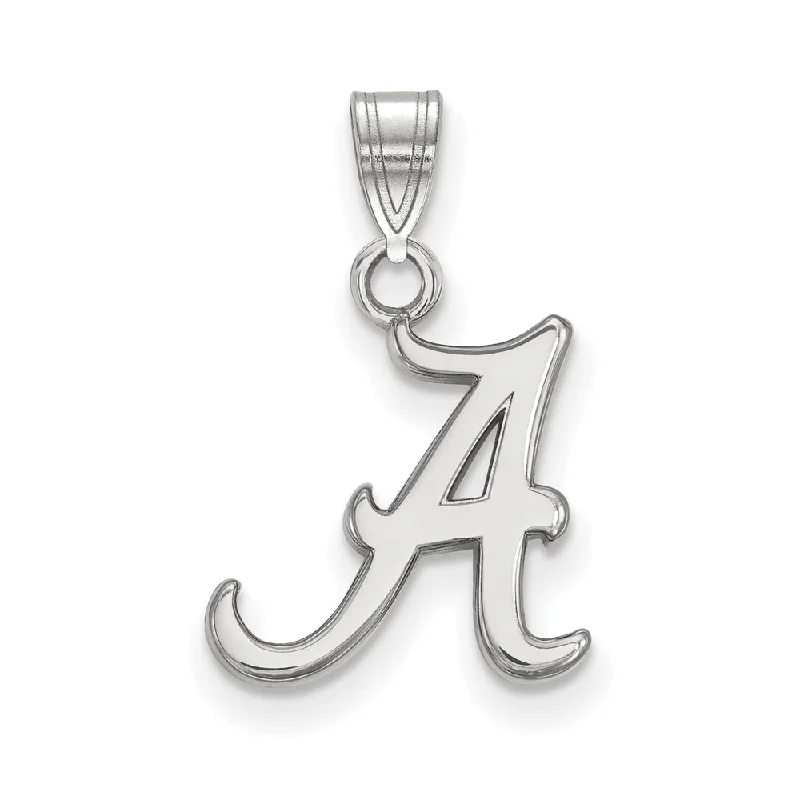 Magnetic - Closure Pendant Necklace with a Hidden Compartment for Secret Keepers10k White Gold U. of Alabama Small Initial A Pendant Magnetic - Closure Pendant Necklace with a Hidden Compartment for Secret Keepers10k White Gold U. of Alabama Small Initial A Pendant