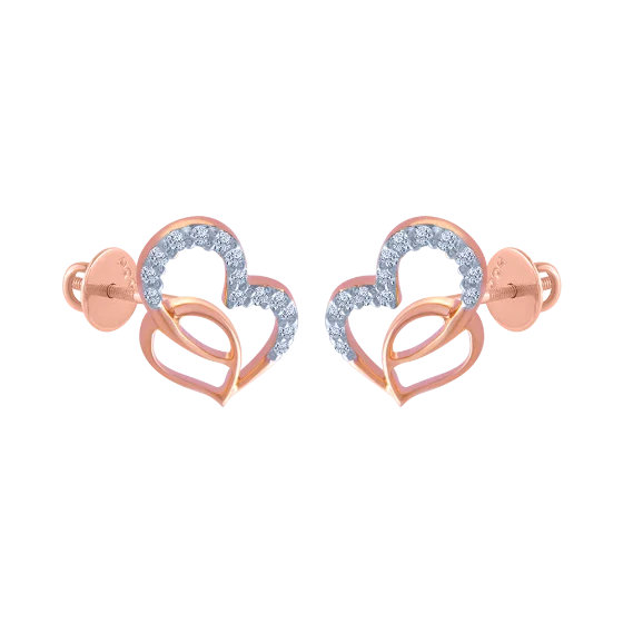 Handmade Polymer Clay Floral Stud Earrings in Pastel Shades for a Bohemian Vibe18k (750) Rose Gold And Diamond Stud Earrings For Women Handmade Polymer Clay Floral Stud Earrings in Pastel Shades for a Bohemian Vibe18k (750) Rose Gold And Diamond Stud Earrings For Women