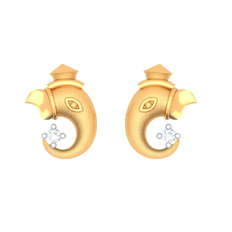 Amethyst - Gemstone Stud Earrings in Purple for a Sophisticated and Birthstone - Inspired Piece18k Lord Ganesha Diamond Earrings From Diamond Collection Amethyst - Gemstone Stud Earrings in Purple for a Sophisticated and Birthstone - Inspired Piece18k Lord Ganesha Diamond Earrings From Diamond Collection