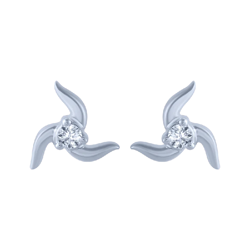 Amethyst - Gemstone Stud Earrings in Purple for a Sophisticated and Birthstone - Inspired Piece18KT (750) White Gold And Diamond Stud Earrings For Women Amethyst - Gemstone Stud Earrings in Purple for a Sophisticated and Birthstone - Inspired Piece18KT (750) White Gold And Diamond Stud Earrings For Women